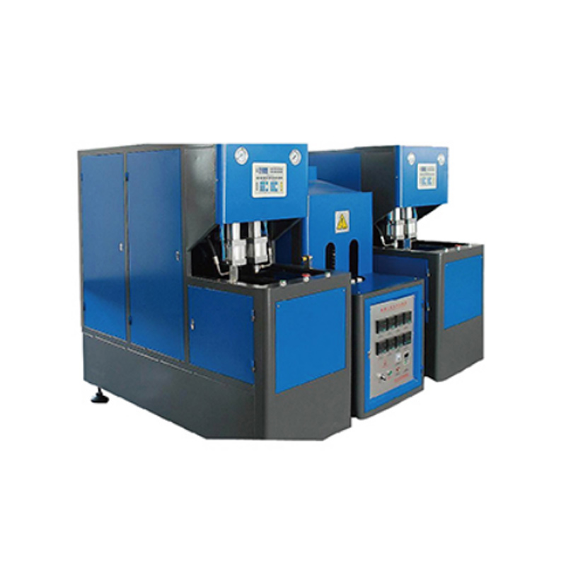 Machine de soufflage de bouteilles semi-automatique